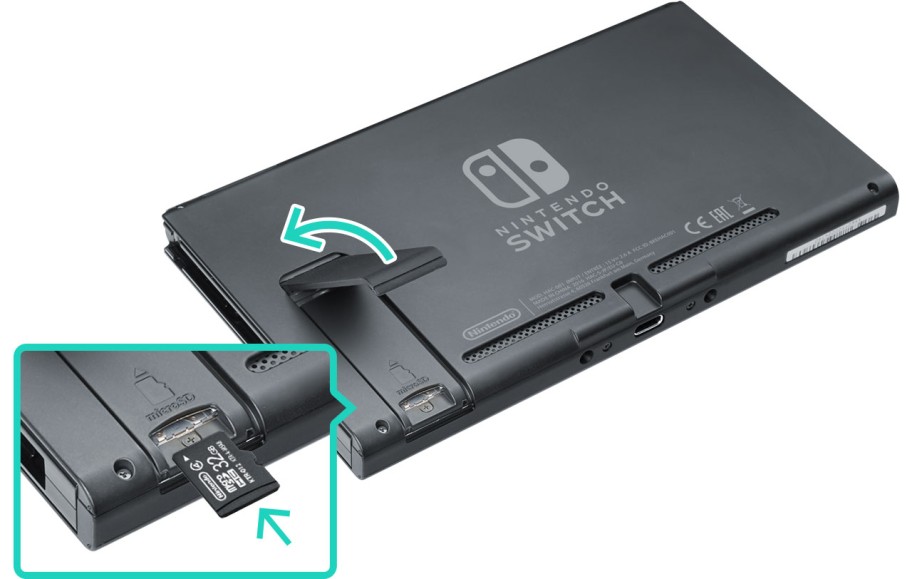 Nintendo Switch microSDkortti